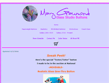 Tablet Screenshot of marygaumond.com